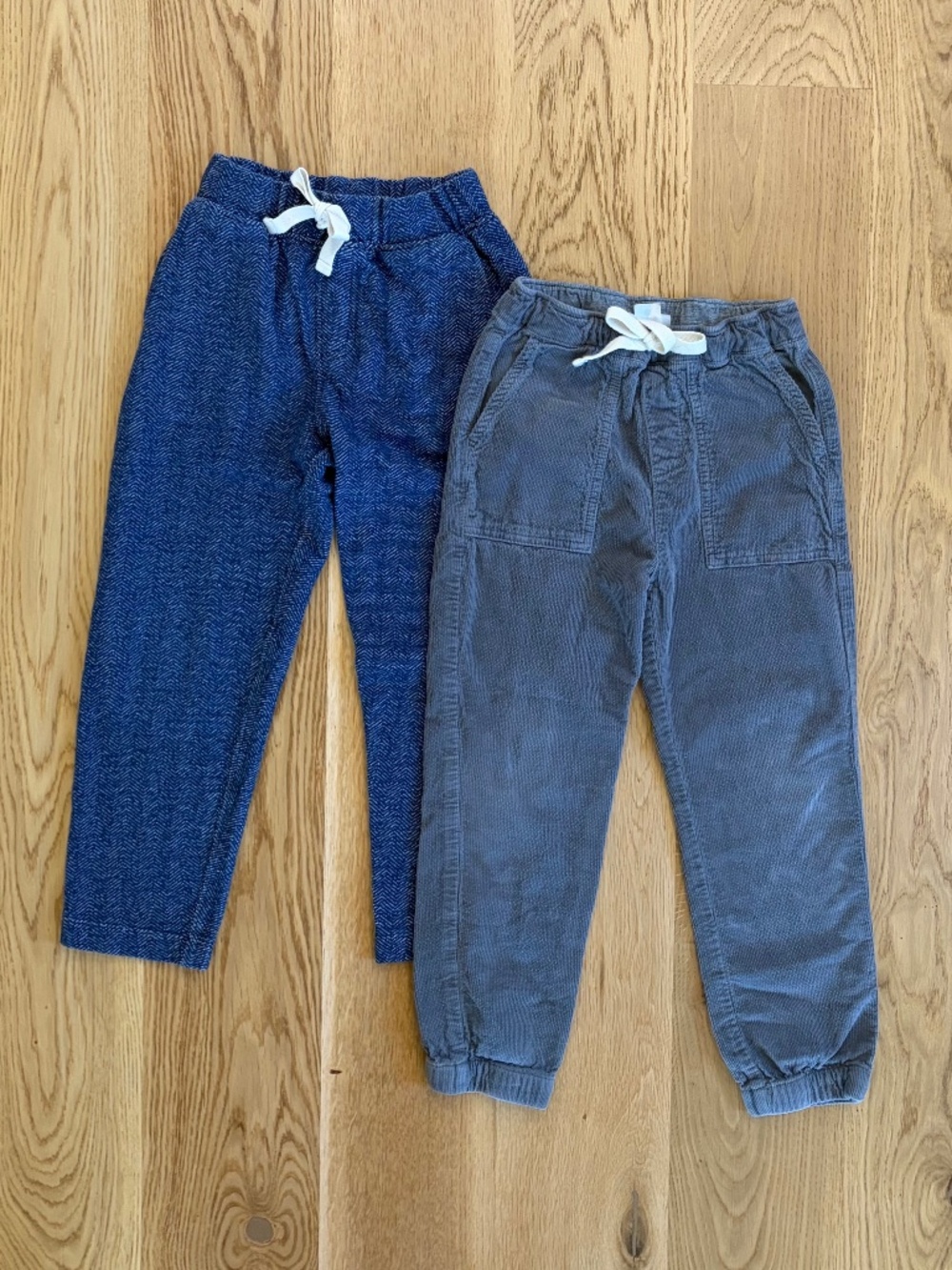 Hanna Andersson Boys Fall/Winter Cozy Pants Set - size 120cm/6-7